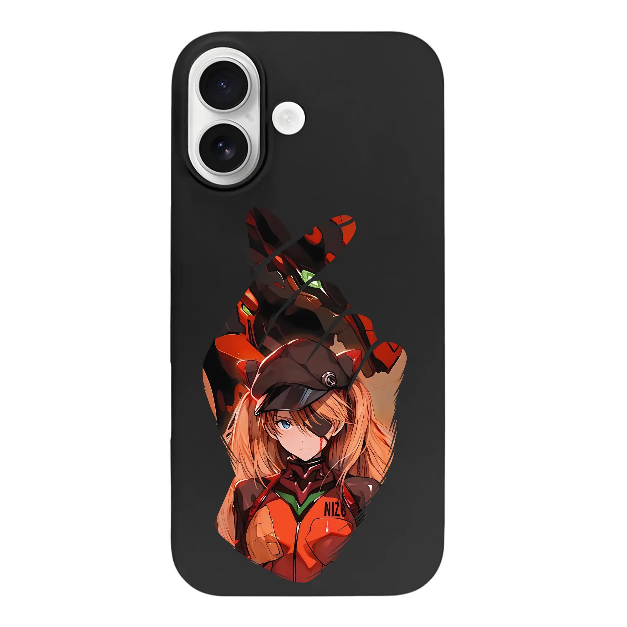 エヴァンゲリオン グッズ,アスカ·ラングレー - iPhone 17 シリーズ シリコンケース 薄型 耐衝撃 指紋防止 ソフトタッチカバー 精密フィット 傷防止 保護ケース iPhone 17/17 Air/17 Pro/17 Pro Max 対応